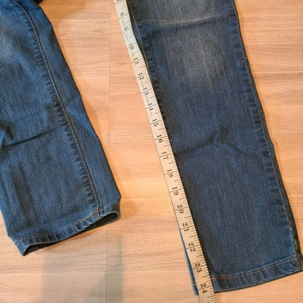 Childrens Place Girls Size 12 Slim Skinny Jeans Dark Wash Denim Stretch Pants